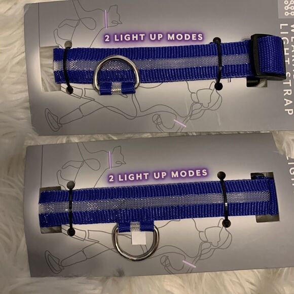 Wearable light strap. A must have if you’re out walking/running after dark- TWO - Picture 2 of 4